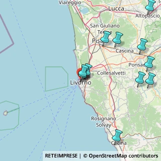 Mappa Centro COSMER, 57122 Livorno LI, Italia (19.01333)