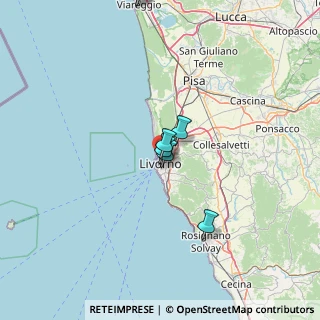 Mappa Centro COSMER, 57122 Livorno LI, Italia (48.39583)