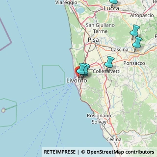 Mappa Via Domenico Passaponti, 57122 Livorno LI, Italia (40.85467)