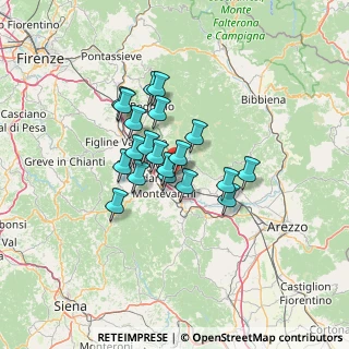 Mappa Via Ezio Tarantelli, 52028 Terranuova Bracciolini AR, Italia (9.8745)