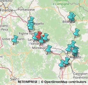 Mappa Via Ezio Tarantelli, 52028 Terranuova Bracciolini AR, Italia (17.106)