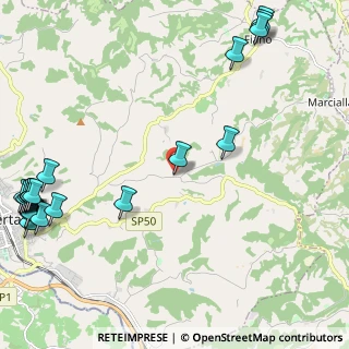 Mappa Via di Tavolese, 50052 Il Pino FI, Italia (3.419)