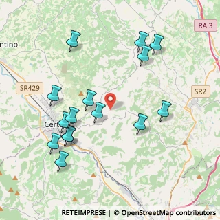 Mappa Via di Tavolese, 50052 Il Pino FI, Italia (4.40933)