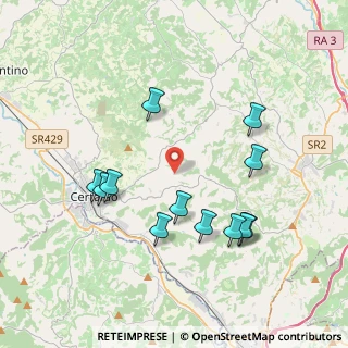 Mappa Via di Tavolese, 50052 Il Pino FI, Italia (4.04083)