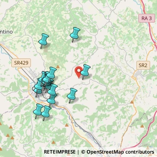Mappa Via di Tavolese, 50052 Il Pino FI, Italia (4.27765)