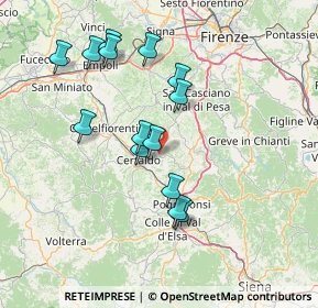 Mappa Via di Tavolese, 50052 Impruneta FI, Italia (14.17714)