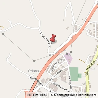 Mappa Via Fontetta, 4, 61043 Cagli, Pesaro e Urbino (Marche)
