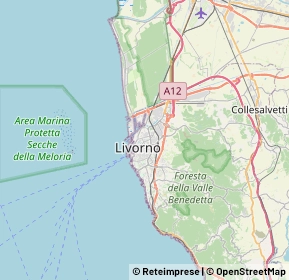Mappa 57122 Livorno LI, Italia (3.1135)