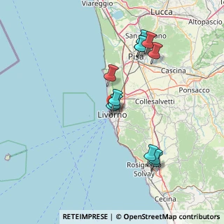 Mappa Scali Cerere, 57122 Livorno LI, Italia (14.65167)