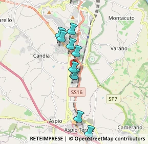 Mappa Via Albertini Blocco 36 G, 60131 Ancona AN, Italia (2.04182)