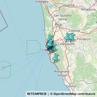 Mappa Via Palestro, 57122 Livorno LI, Italia (5.40273)