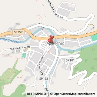 Mappa Via XX Settembre, 25, 61042 Apecchio, Pesaro e Urbino (Marche)