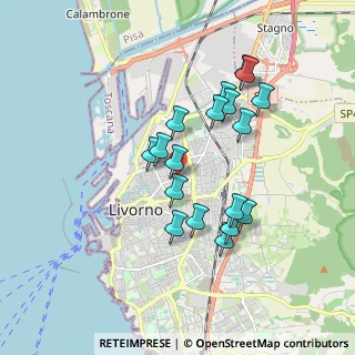 Mappa Via Giovanni Guarducci, 57122 Livorno LI, Italia (1.63556)