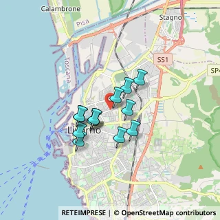 Mappa Via Giovanni Guarducci, 57122 Livorno LI, Italia (1.27308)