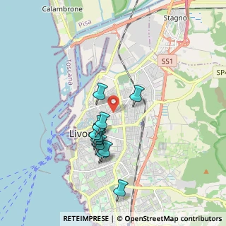 Mappa Via Giovanni Guarducci, 57122 Livorno LI, Italia (1.61727)
