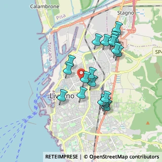 Mappa Via Giovanni Guarducci, 57122 Livorno LI, Italia (1.72947)