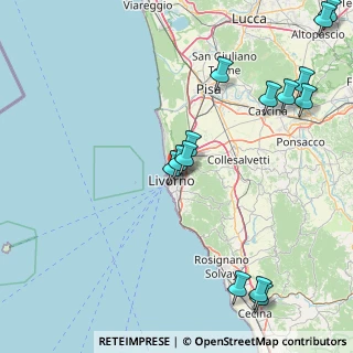 Mappa Via Giovanni Guarducci, 57122 Livorno LI, Italia (21.45786)
