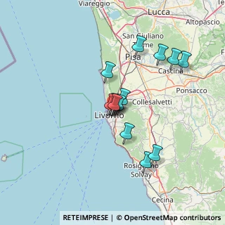 Mappa Via Giovanni Guarducci, 57122 Livorno LI, Italia (11.28286)