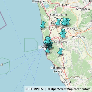 Mappa Via Giovanni Guarducci, 57122 Livorno LI, Italia (8.40889)
