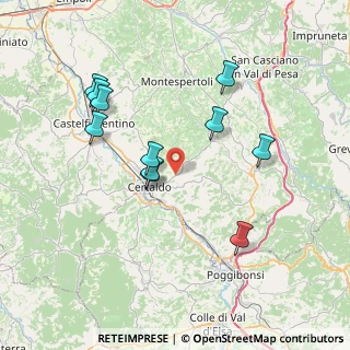 Mappa SP 79, 50052 Certaldo FI, Italia (7.51182)