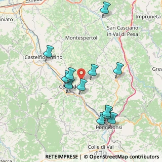 Mappa SP 79, 50052 Certaldo FI, Italia (7.58417)