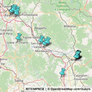 Mappa Via Dalla Chiesa Generale Carlo Alberto, 52028 Terranuova Bracciolini AR, Italia (24.06588)