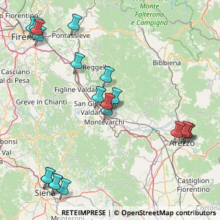 Mappa Via Dalla Chiesa Generale Carlo Alberto, 52028 Terranuova Bracciolini AR, Italia (23.152)