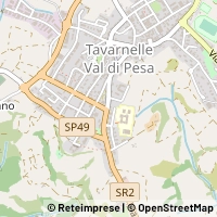 মানচিত্র Tavarnelle Val di Pesa