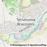 Mapa Terranuova Bracciolini