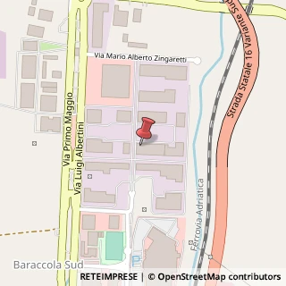 Mappa Via Luigi Albertini, 36, 60131 Ancona, Ancona (Marche)