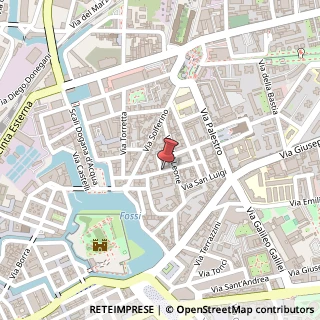 Mappa Via Santo Stefano,  27, 57122 Livorno, Livorno (Toscana)