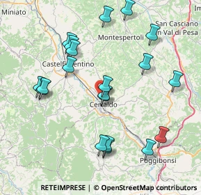 Mappa Via Filippo Turati, 50052 Certaldo FI, Italia (8.549)