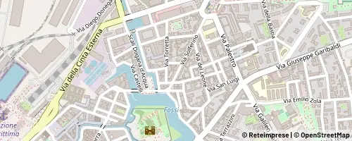 Mappa Livorno