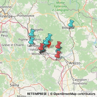 Mappa Località Cicogna, 52028 Terranuova Bracciolini AR, Italia (8.68462)
