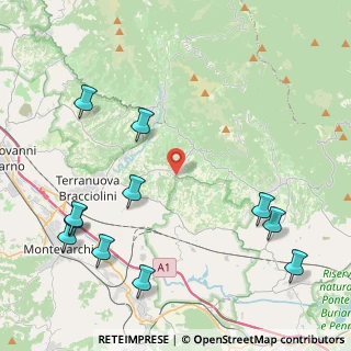 Mappa Località Cicogna, 52028 Terranuova Bracciolini AR, Italia (5.61909)