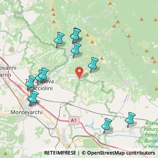 Mappa Località Cicogna, 52028 Terranuova Bracciolini AR, Italia (4.84333)