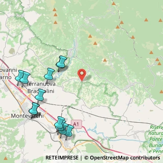 Mappa Località Cicogna, 52028 Terranuova Bracciolini AR, Italia (5.71692)