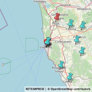Mappa Via Santa Vigilia, 57122 Livorno LI, Italia (16.34364)