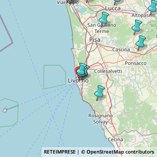 Mappa Scali S. Lorenzo, 57122 Livorno LI, Italia (29.6255)