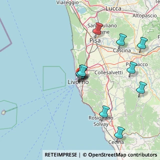 Mappa Via Giuseppe Bandi, 57122 Livorno LI, Italia (16.04455)