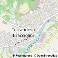 Map Terranuova Bracciolini