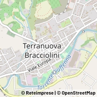 Map Terranuova Bracciolini
