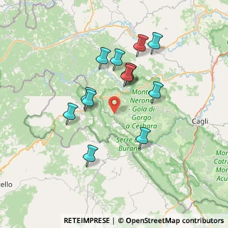 Mappa Unnamed Road, 61042 Apecchio PU, Italia (6.70308)
