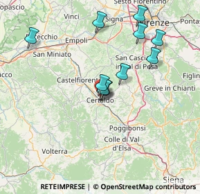 Mappa Via Pace da Certaldo, 50052 Certaldo FI, Italia (13.23273)