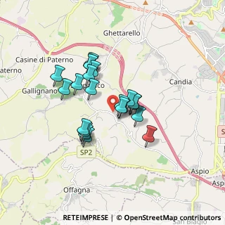 Mappa Strada del Giro, 60131 Montesicuro AN, Italia (1.32727)