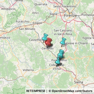 Mappa Via Giovanni Amendola, 50052 Certaldo FI, Italia (8.95583)