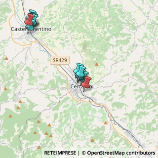 Mappa Via Giovanni Amendola, 50052 Certaldo FI, Italia (4.56769)