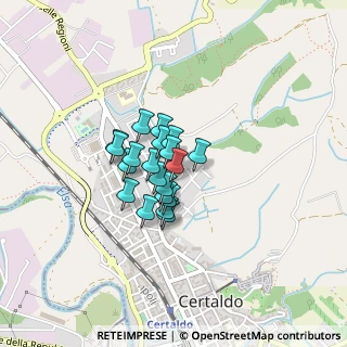 Mappa Via Giovanni Amendola, 50052 Certaldo FI, Italia (0.2555)