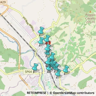 Mappa Via Giovanni Amendola, 50052 Certaldo FI, Italia (0.86143)