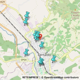 Mappa Via Giovanni Amendola, 50052 Certaldo FI, Italia (0.88818)